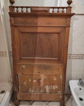 Letto matrimoniale vintage