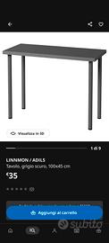 scrivania Ikea 100x45