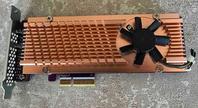 Qnap QM2-2P-244A scheda di espansione M2 PCIe 2.0