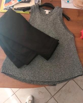 Completo pantalone e canotta
