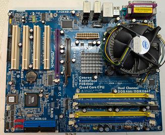 Computer Scheda Madre ASRock FSB1066 +intelE2140 +