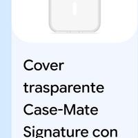 cover trasparente originale Google pixel