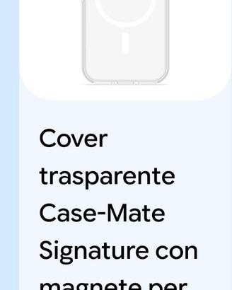 cover trasparente originale Google pixel