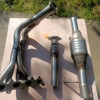 Scarico artigianale Fiat Panda 100 hp