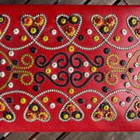 Portagioie in pelle anni 70   Ex Yugoslavia