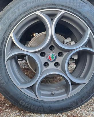Cerchi 19 Stelvio Gomme  kumho nuove
