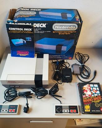 Nintendo NES Control Deck MATTEL PAL A ITA Box + S