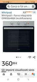 forno imballato whirlpool omr35hr0x