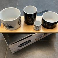 Set aperitivo 4 ciotole in ceramica Nuovo