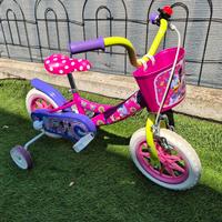 BICICLETTA DISNEY MINNIE BAMBINA DA 12 POLLICI