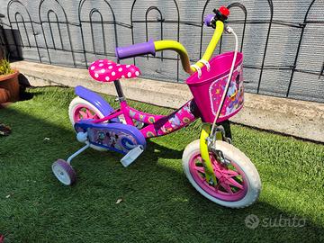 BICICLETTA DISNEY MINNIE BAMBINA DA 12 POLLICI
