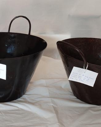 Coppia di Cardarelle Antiche in Ferro