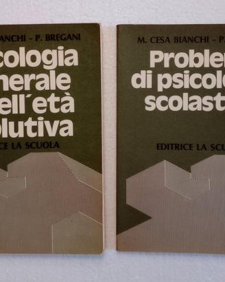 Due Libri di Psicologia Corso per Educatori 1980