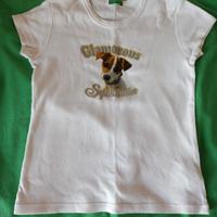 magliette bambina 6-8 anni