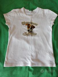 magliette bambina 6-8 anni