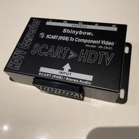 Shinybow SCART-RGB To Component Audio Converter