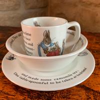 Set da colazione vintage Wegdwood Beatrix Potter