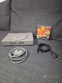 Console PS1  + Cavi + Gioco 