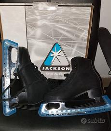 pattini da ghiaccio neri Jackson Ultima  Mystique