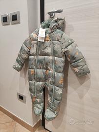 Tuta da neve bimbo 9-12 mesi (80cm)