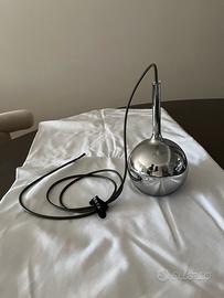 Lampada a sospensione Glo Mini argento