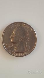 quarto di dollaro 1776/1976