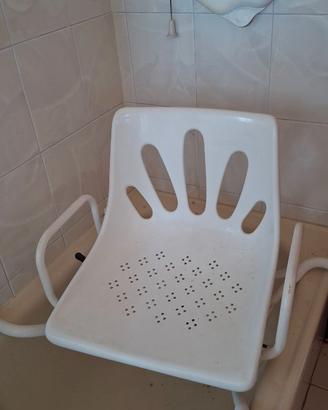 Sedia girevole per vasca da bagno