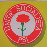 Adesivo sticker Unità Socialista PSI