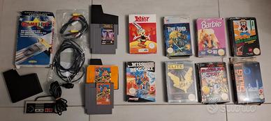 mega lotto videogame Nintendo Nes boxati completi 
