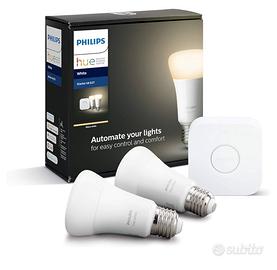 Philips Hue White Starter Kit 2 lampade smart