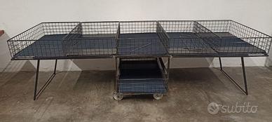 Attrezzatura da mercato - ceste, carrelli e rampe