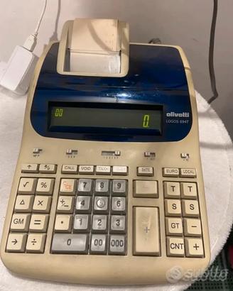 Calcolatrice Olivetti LOGOS 694T vintage