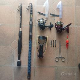 Attrezzatura da pesca Completa Canne Mulinelli