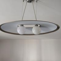 Lampadario moderno a sospensione con doppia luce
