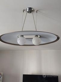 Lampadario moderno a sospensione con doppia luce