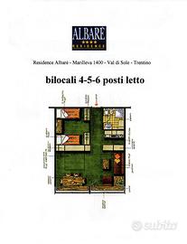 Marilleva 1400 multiproprietà bilocale 2 settimane