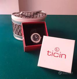 Orologio TICIN nero NUOVO