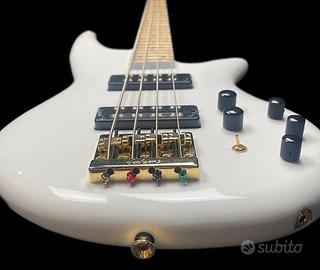 Jackson X Series SBXM IV spectra bass snow white 