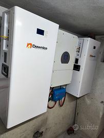 Kit 15kw fotovoltaico 8kw accumulo litio off grid