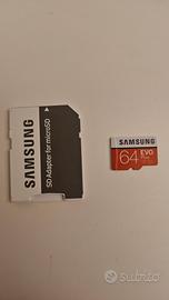 Scheda MicroSD Samsung EVO Plus 64 GB