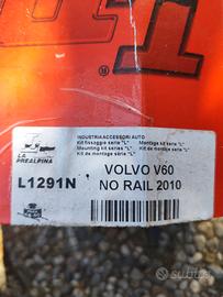 barre v60 2010/2018 no rail