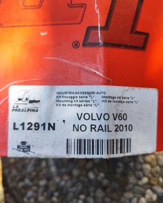 barre v60 2010/2018 no rail