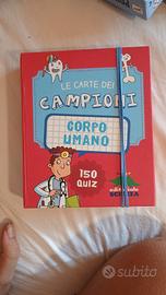 Le carte dei campioni il corpo umano 150 quiz