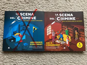 Libro game investigativo La scena del Crimine
