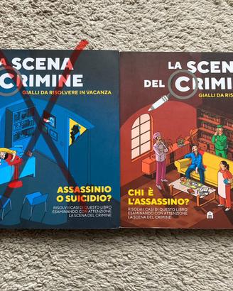 Libro game investigativo La scena del Crimine