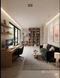 Bilocale con taverna a Brescia