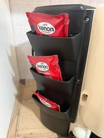 Porta cialde, zucchero, stick e bicchierini