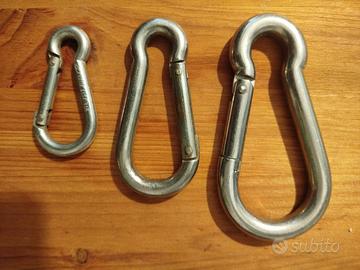 MOSCHETTONI ACCIAIO INOX 316