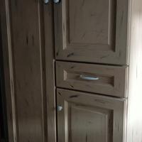 mobile bagno pittura shabby 