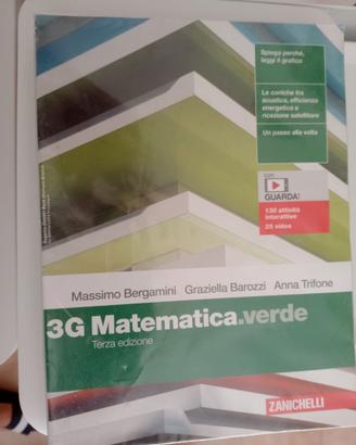 Libro 3G matematica Verde
